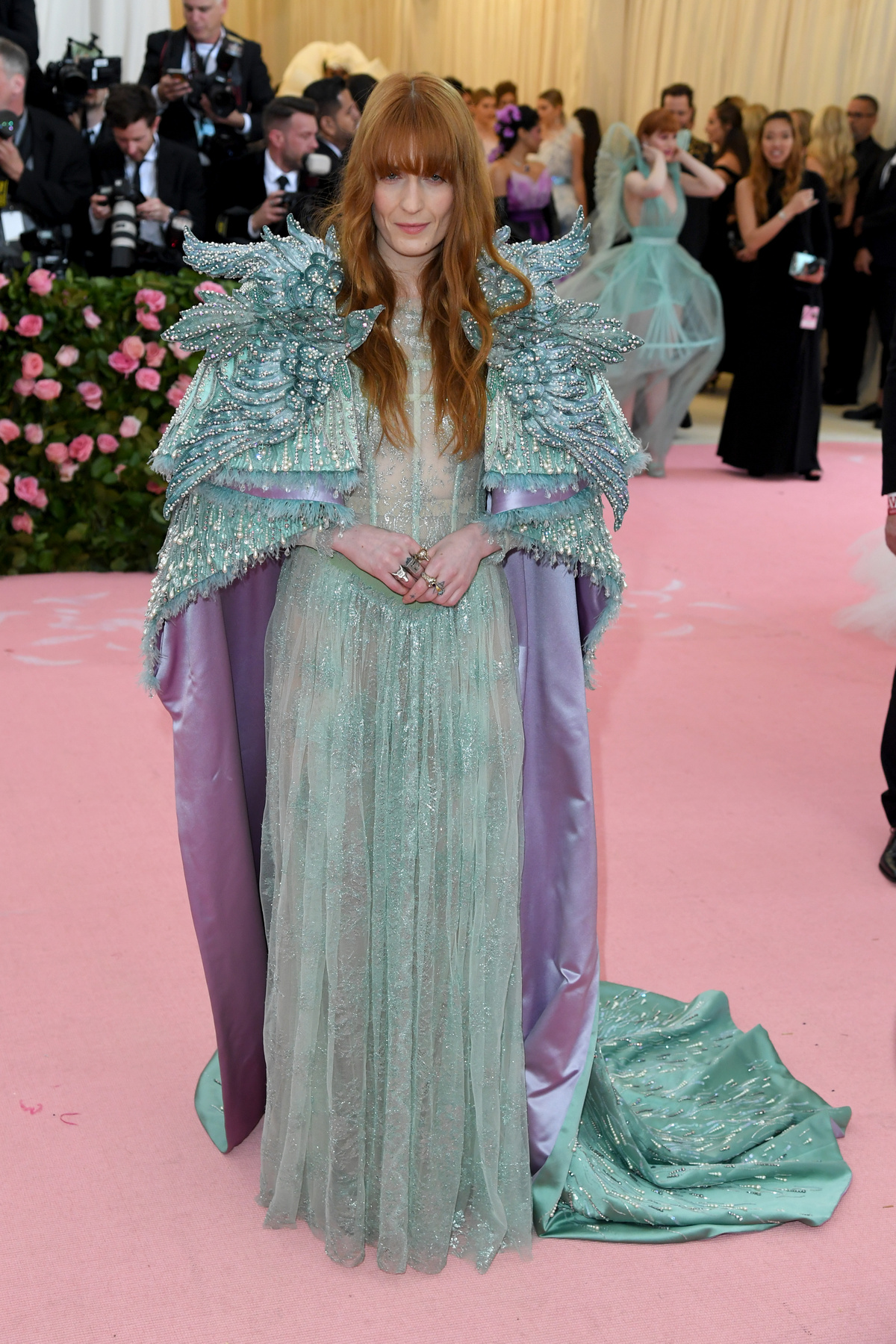 És így nézett ki Florence Welch május 6-án a Met-gálán.