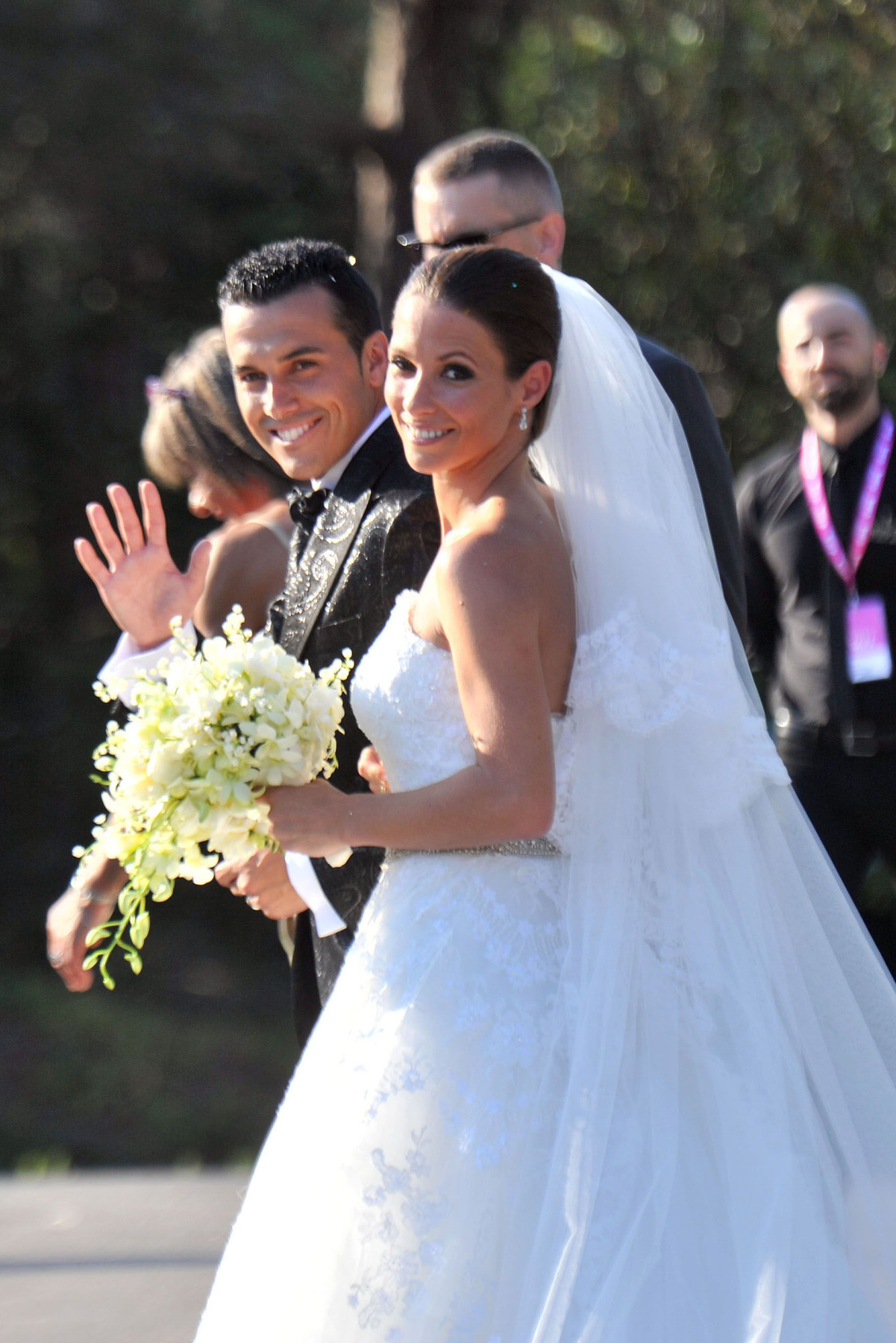 Feliciano López és menyasszonya, Alba Carillo
