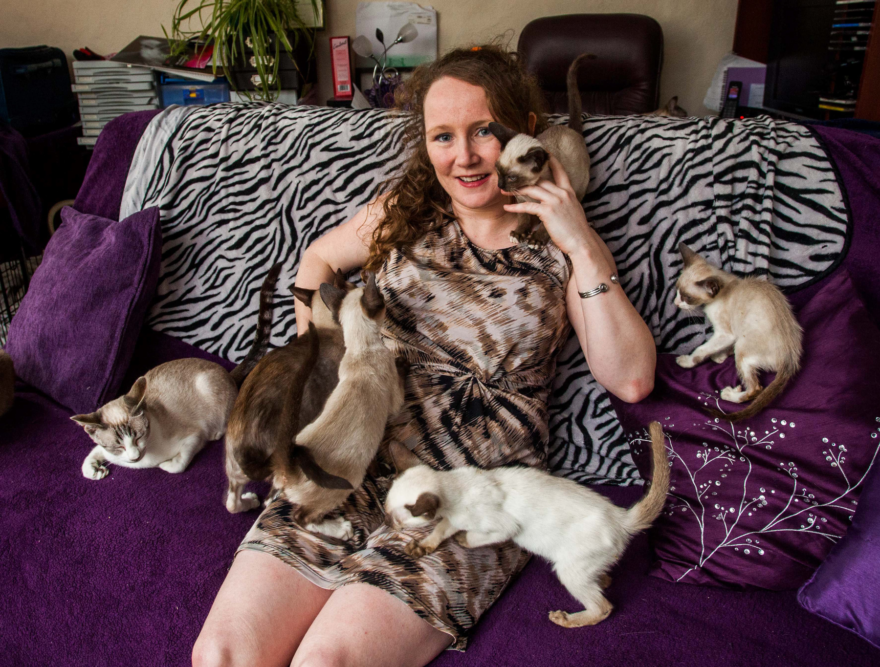 Kelly Cruse most már inkább a macskákat választja a férje helyett