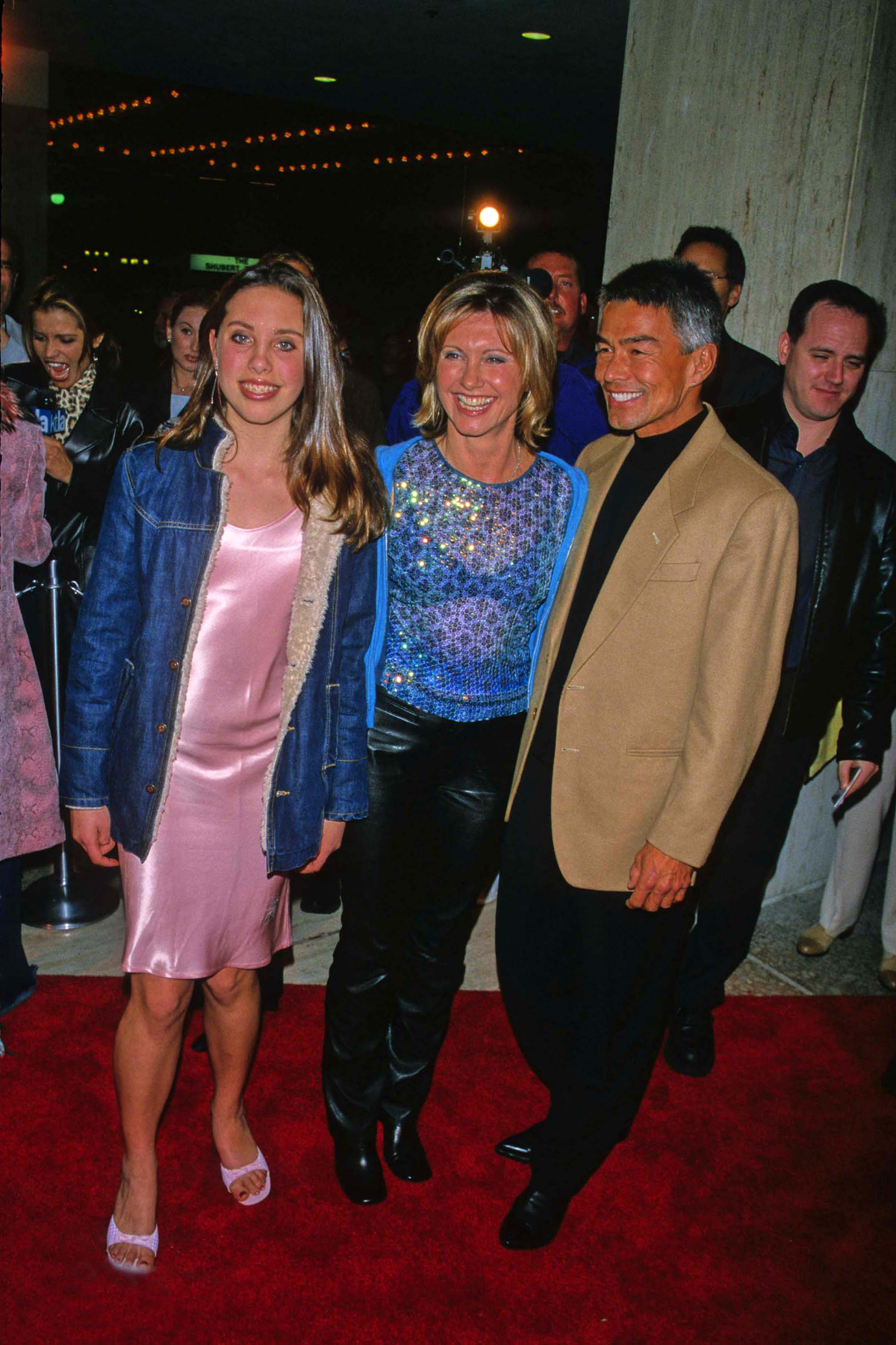 Olivia Newton-John és Patrick McDermott 2000-ben