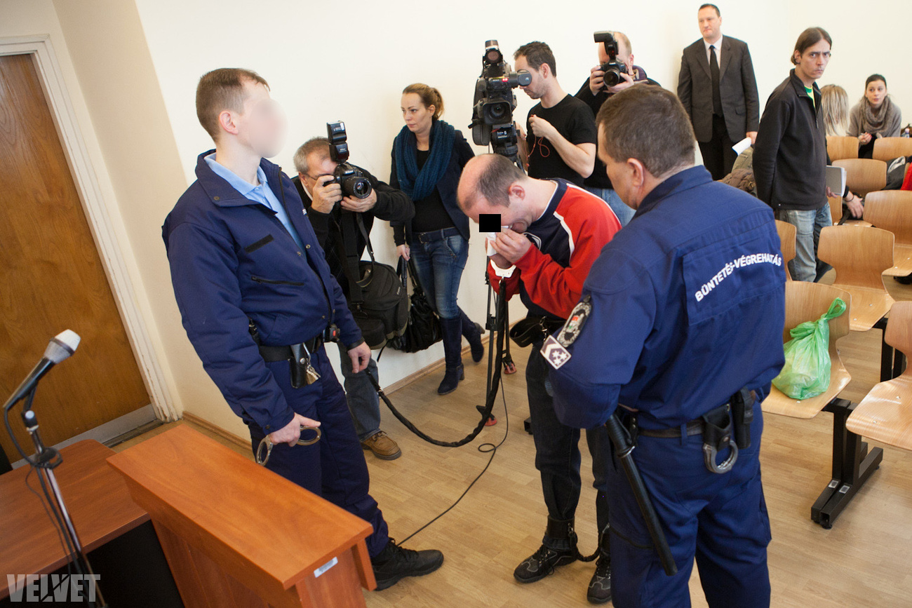Z. Csaba a gyilkosság után kis híján belehalt öngyilkossági kísérletébe. (A képen az egyik tanú látható.)