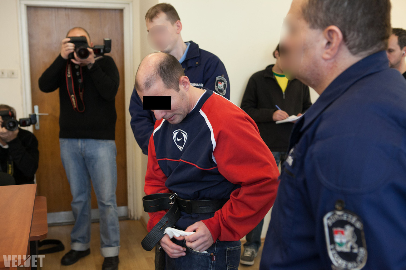 Z. Csaba a gyilkosság után kis híján belehalt öngyilkossági kísérletébe. (A képen az egyik tanú látható.)