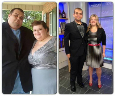 Rebecca 69 kilót, anyja 40 kilót fogyott. Azóta  már egy 10 kilométeres futóversenyen is indultak, és lenyomták a távot