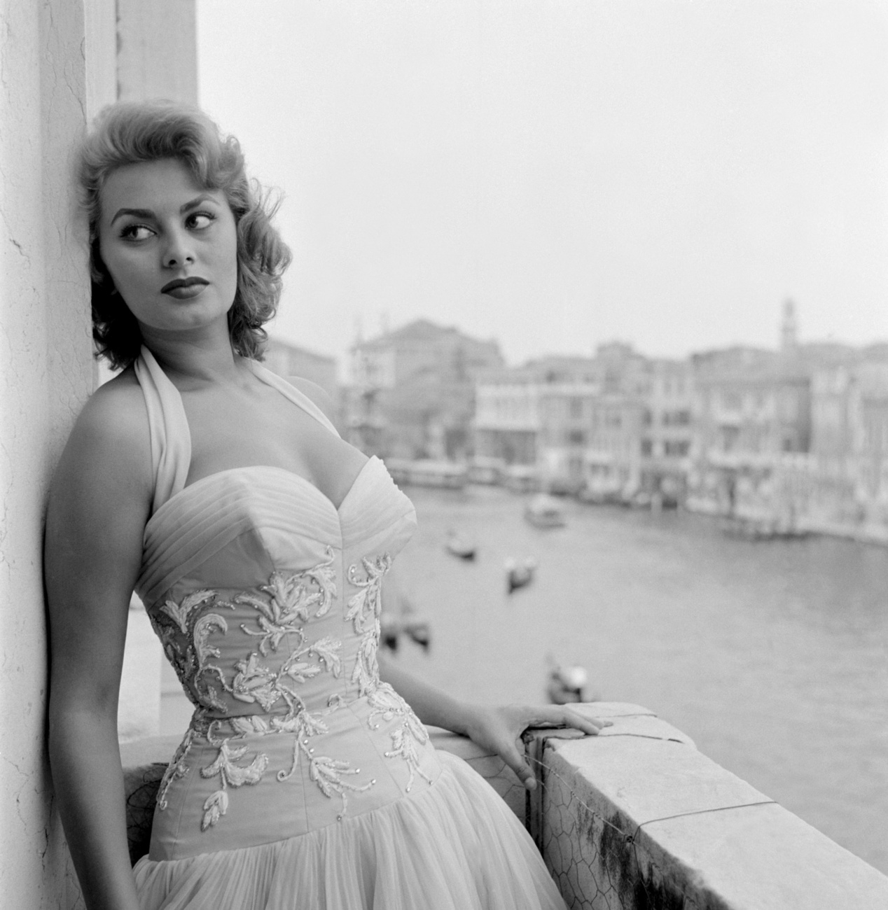Sophia Loren, szintén Velencében