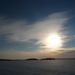 A Mälaren-tó (ejtsd: Meláren) befagyva
