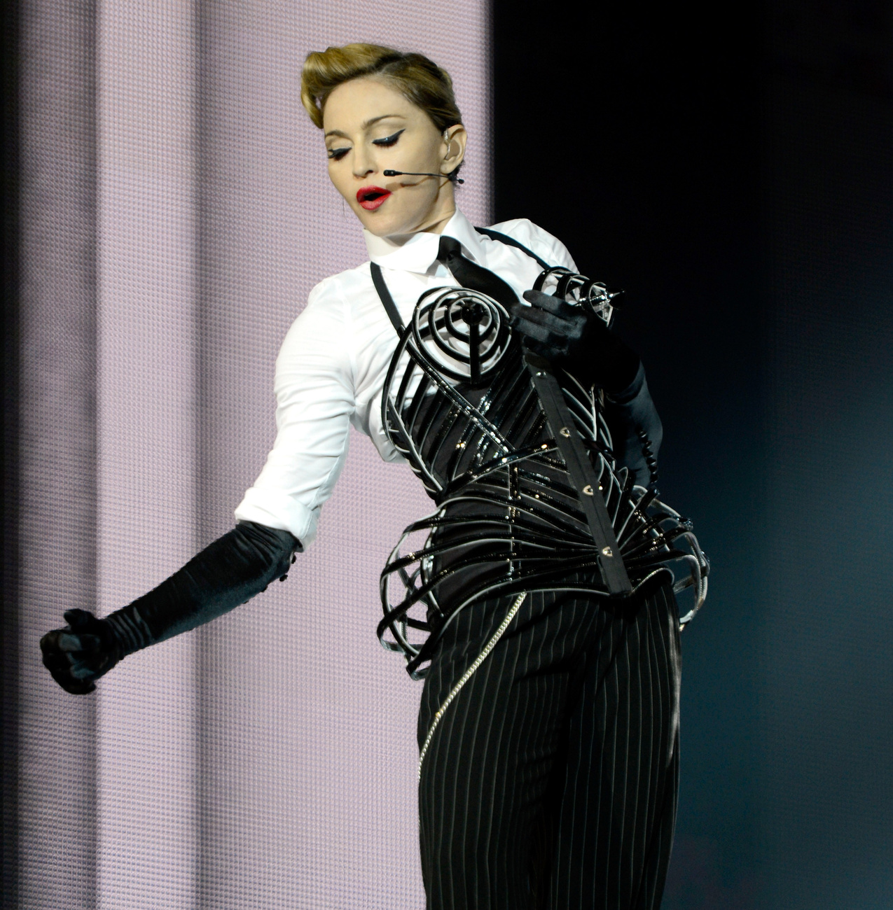 Madonna nem szokott le a villantásról, sőt!