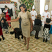 Michelle Obama a hadseregben szolgálatot teljesítők családjait fogadja a Fehér Házban egy előkarácsonyi partin