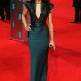 Michelle Rodriguez a vörös szőnyegen egy filmgálán, amit idén februárban tartottak a londoni operaházban