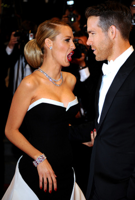 Blake Lively és Ryan Reynolds a Cannes-i filmfesztiválon